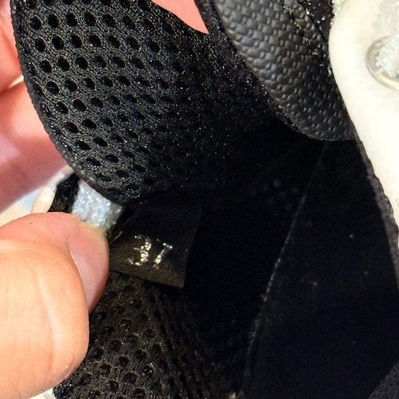 Women’s P448 Luke white glitzy chunky sneakers- Size 37 - Picture 13 of 13